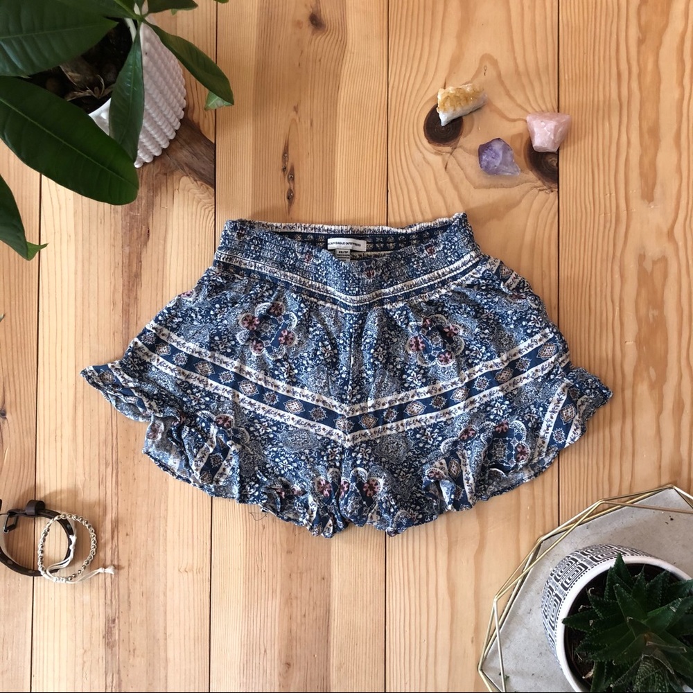 Boho Patterned Shorts